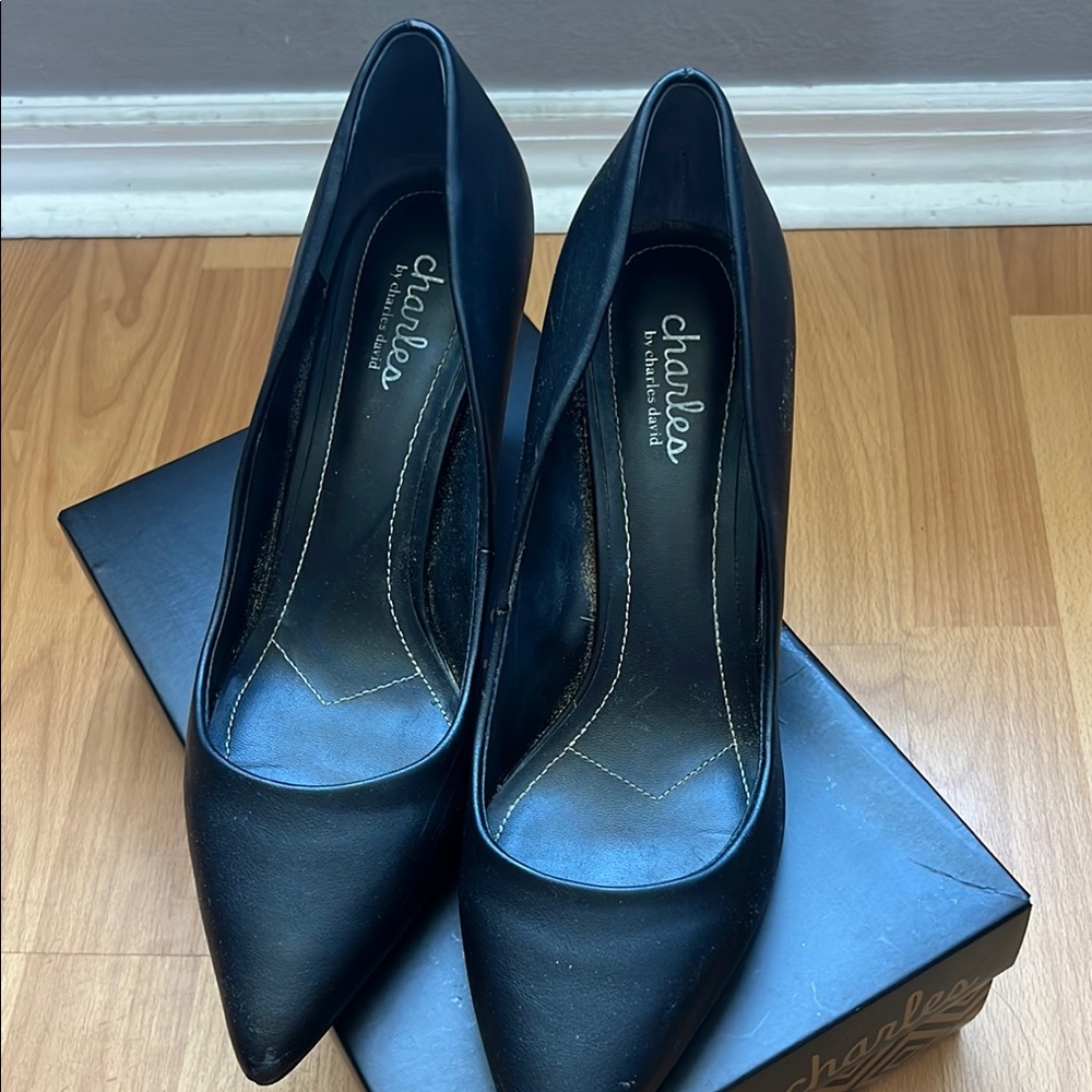 Charles & Keith Black Women's Heels